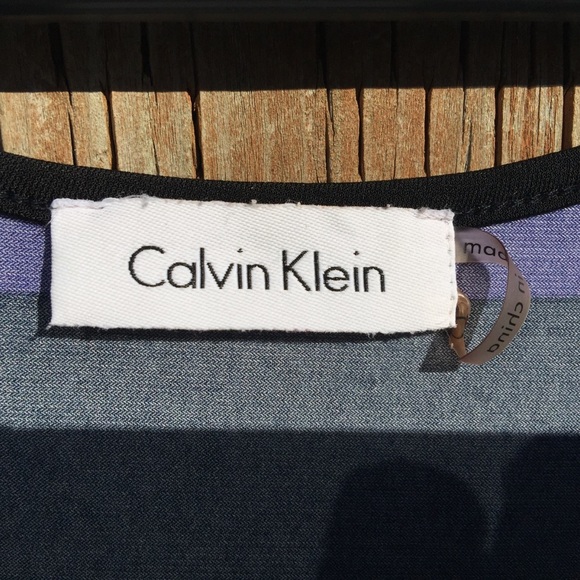 Multicolored Calvin Klein Maxi Dress-M - Picture 3 of 4